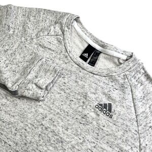 Adidas Long Sleeve Gray Crop Top Sweatshirt, Adidas Sweaters, Adidas K14‎